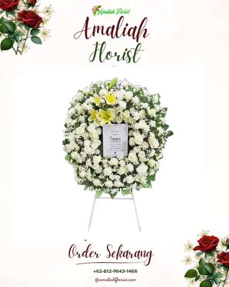 Krans Bunga Duka Pelawan